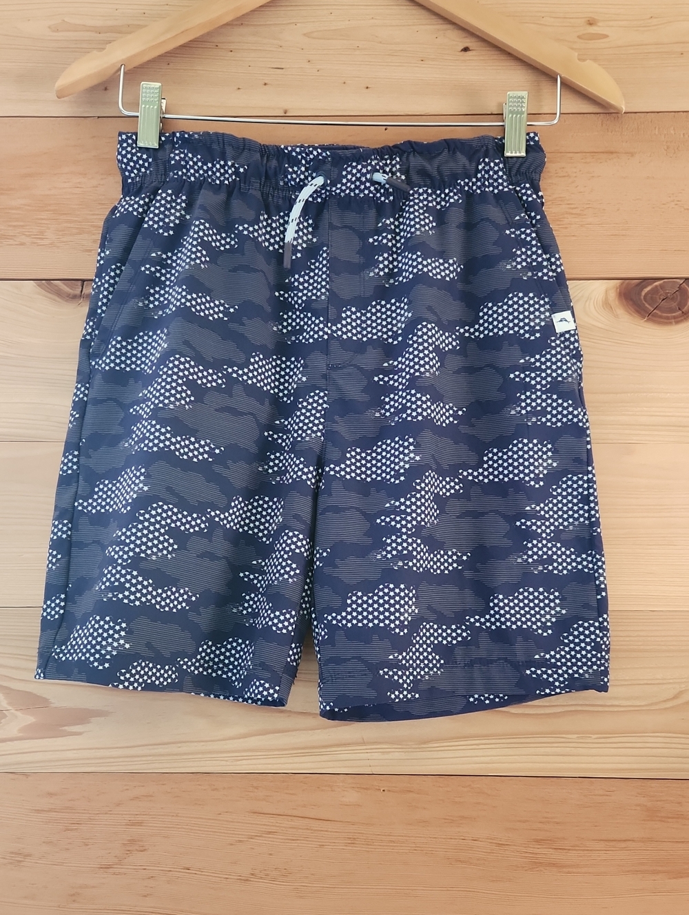 Tommy Bahama Navy Camo Print Kids Shorts